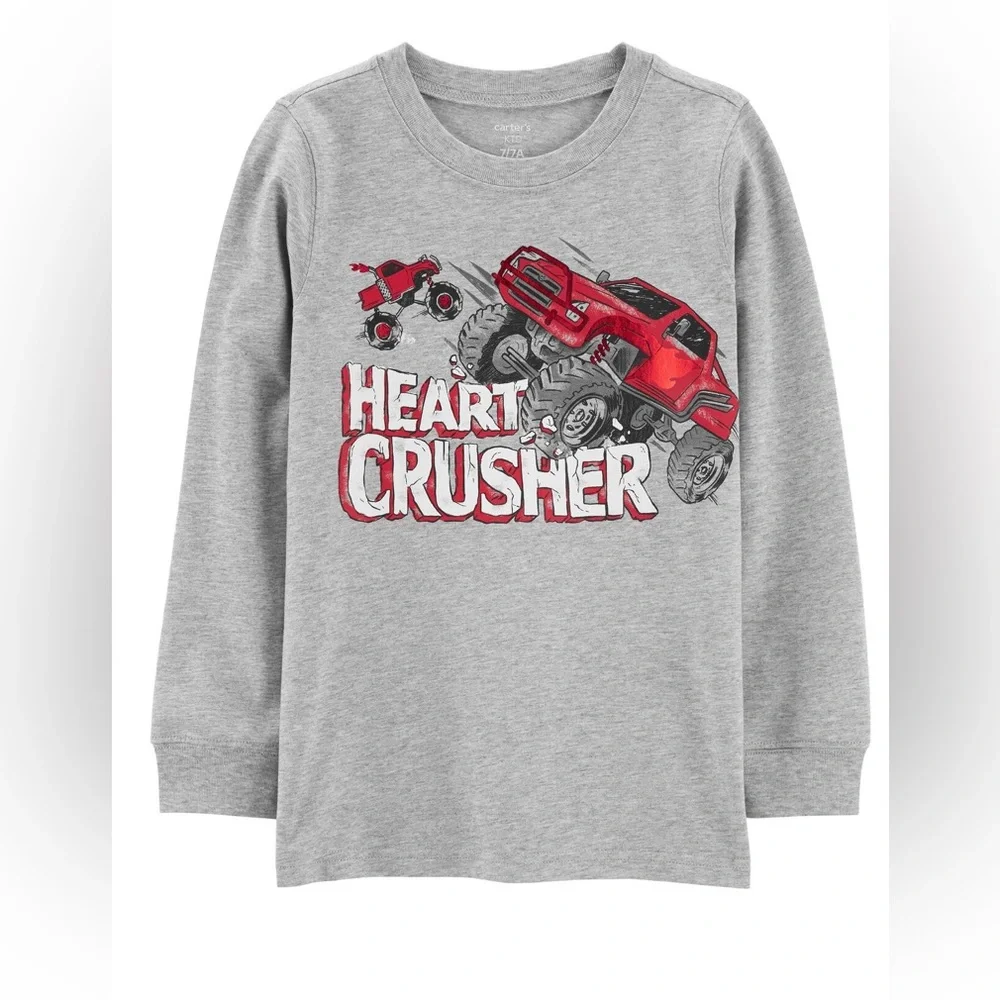 ♥️NWT Carter’s boys “Heart Crusher” Shirt♥️